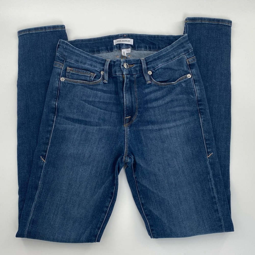 Good American Good Leg High Rise size 2/26 & 4/27 - Picture 5 of 13